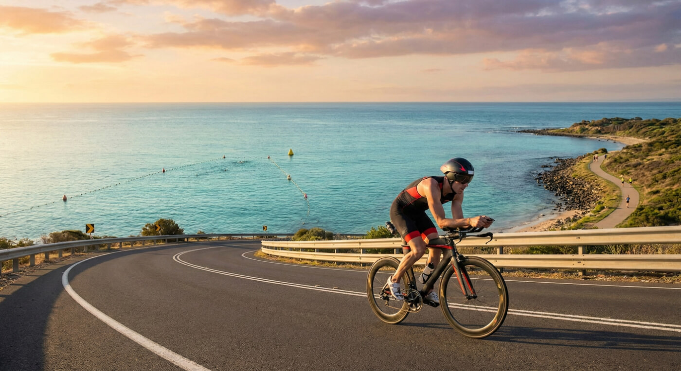 Triathlon coach planning an athlete’s season with a focus on smart performance peaks